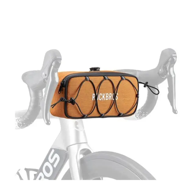 Rockbros TL001 Road to Sky 1.9L Handlebar Bike Bag Waterproof Orange
