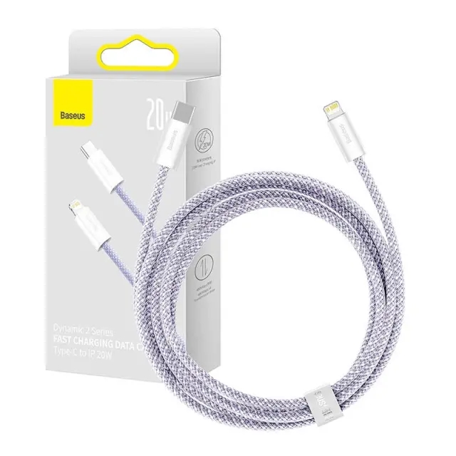 Baseus Dynamic 2 Series Usb-C to Lighting 20W 2m Purple