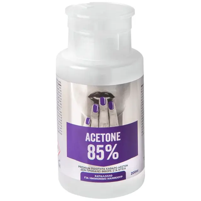 Ασετόν TAI 85% με βαλβίδα PUMP 200ml