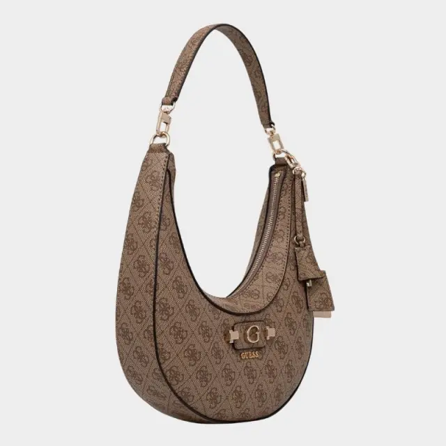Guess - Γυναικεία Τσάντα Lindsey Hobo HWSG9749010-LTL Καφέ 2