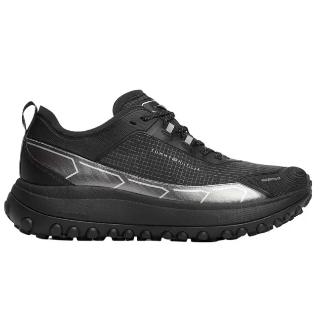 Ανδρικά Sneakers Tommy Hilfiger FM0FM06066-BDS Μαύρα Μαύρο - 41