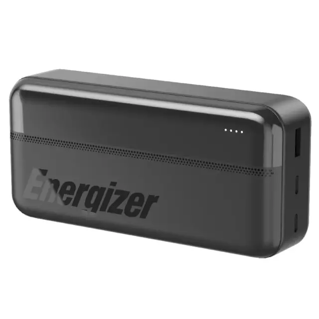 Power Bank Energizer UE30050CC 30000mAh 15W Fast Charge με 2xUSB-C 1xUSB-A και LED Ένδειξη Μπαταρίας Μαύρο 2