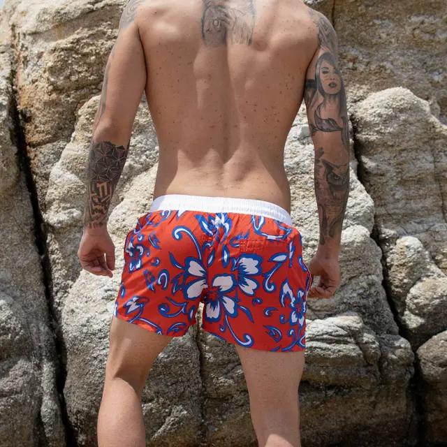 Μαγιό Noshame® Red Pattern - 692133 - S 2