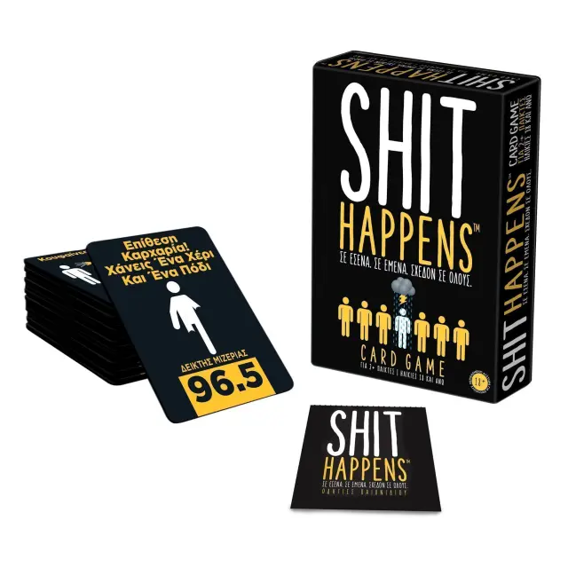 AS Games Επιτραπέζιο Παιχνίδι Shit Happens Για Ηλικίες 18+ Χρονών Και 2+ Παίκτες (1040-23201) 2