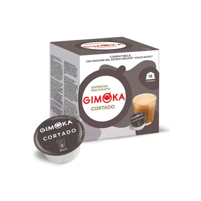 Gimoka Cortado Dolce Gusto κάψουλες - 16 τεμ