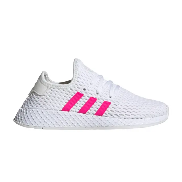 adidas Originals Unisex Kids Deerupt Runner C Άσπρο - Ροζ EE8917 (adidas Originals) - 28