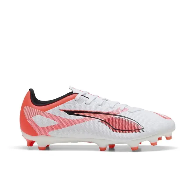 Puma Ultra 5 Play FG AG (108169-01) - Λευκό-Κόκκινο