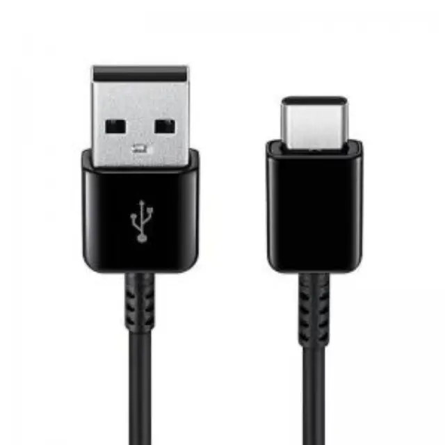 Καλώδιο Σύνδεσης USB 2.0 Samsung EP-DG930MBEG USB A σε USB C 1.5m Μαύρο (2 τεμ.) N53518 3