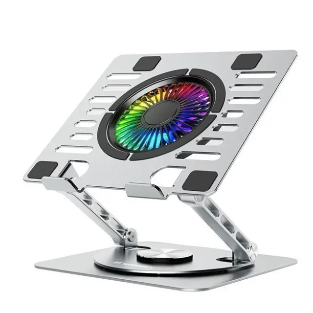 Wozinsky Cooling Pad CoolBase RGB 360° Silver (WDCX-X16-AS)