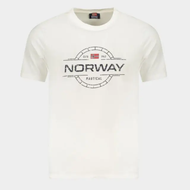 T-Shirt Norway 1963 856026_BIWHITE Λευκό - 2XL