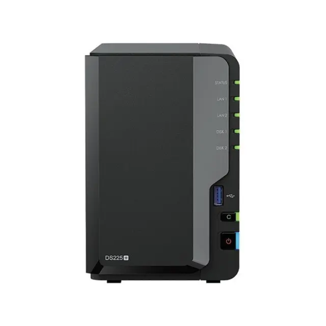 Synology NAS Diskstation DS225+ 2-bay Black (DS225+)