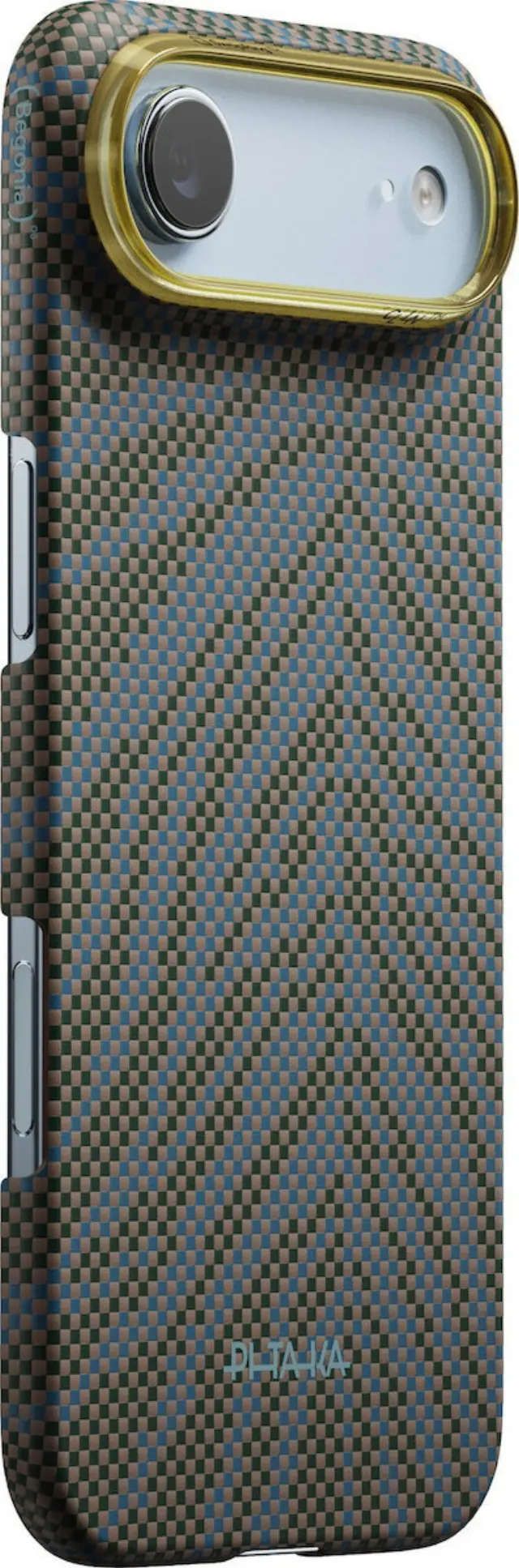 Pitaka Edge Case Breath of Veins, Dive Green - iPhone Air