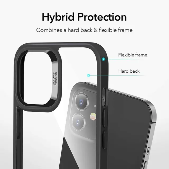 ESR - Classic Hybrid HaloLock - iPhone 16 Pro (Camera Control) - Clear 3