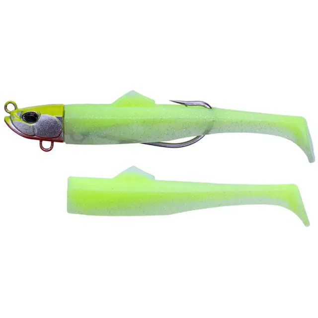 Σιλικονούχο DUO Bay Ruf Flex Minnow ZN 20gr PCC0784 Chart Back