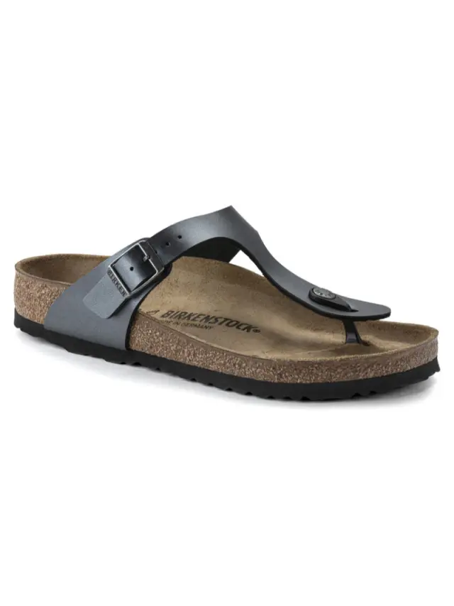 Birkenstock Σαγιονάρες Γυναικείο Birko-Flor(ανθεκτικό υλικό της Birkenstock-επιτρέπει την επαφή με το νερό) Μαύρο BIR/GIZEH 1021428 BLACK 2