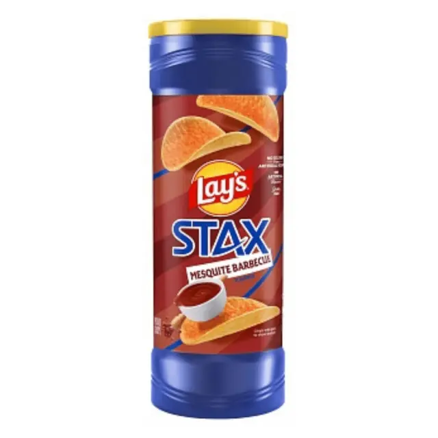 Lay's Stax Chips Mesquite Barbecue 156gr