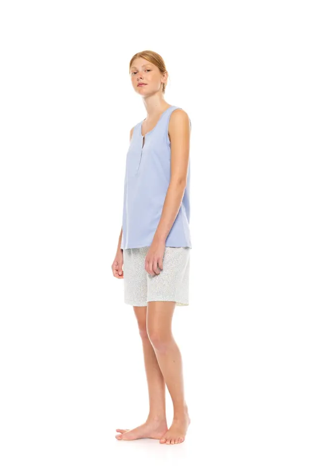 S1506 - Type - PYJAMA SHORTS PASTEL LEOPARD 3