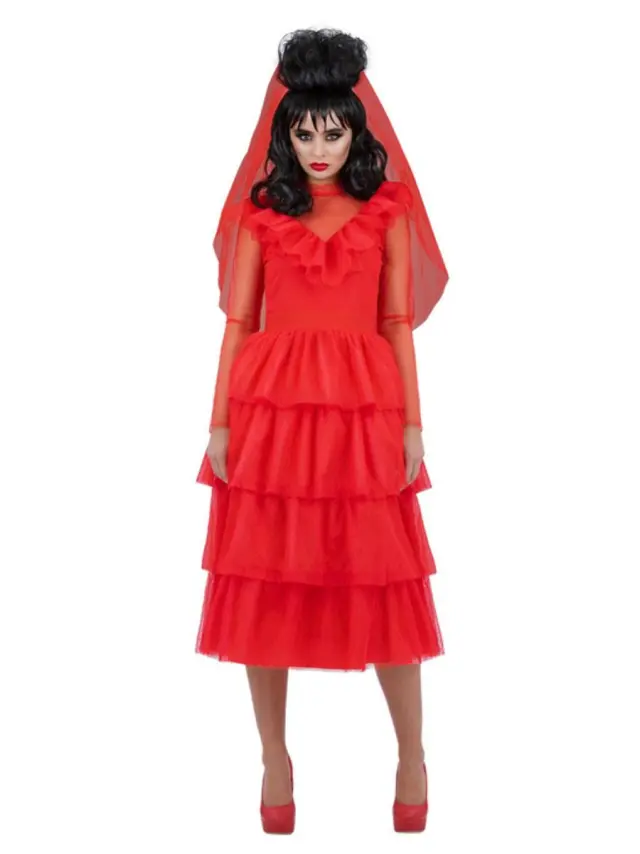 Αποκριάτικη Στολή Νύφη Beetlejuice (Fun Fashion) (F-81007)