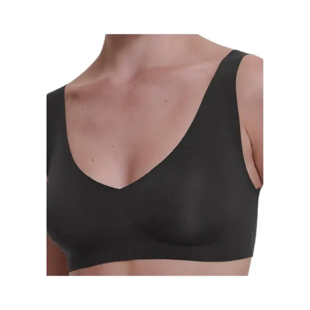 Sloggi Γυναικείο Μπουστάκι ZERO Feel 2.0 Bralette, Χρώμα Μαύρο - S 3
