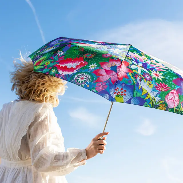 Pylones Ομπρέλα Αυτόματη / Folding Umbrella: Parapli (8 σχέδια) Fleurs d'Eau 2