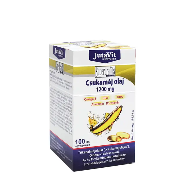 JutaVit Cod Liver Oil 1200 mg