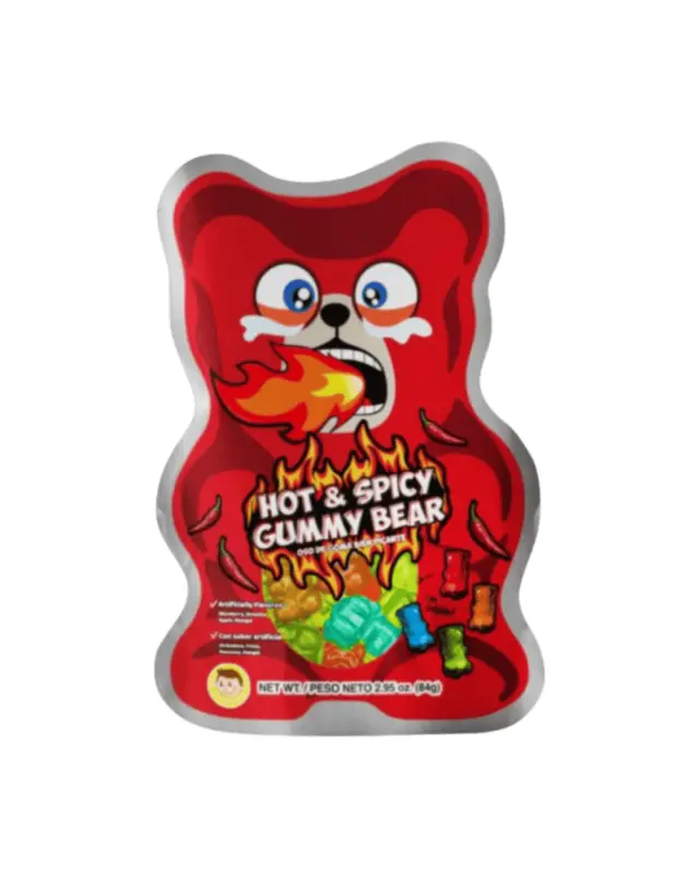 Pocas Hot & Spicy Gummy Bear ΧΓ 84gr