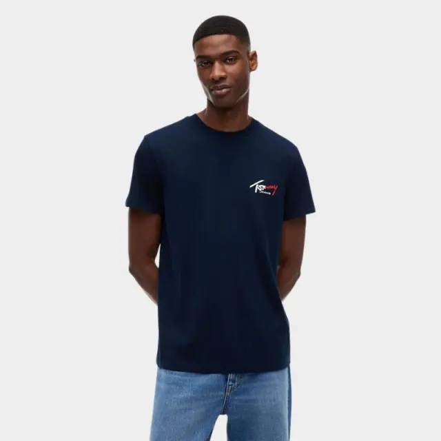 Κοντομάνικο T-Shirt Tommy Hilfiger DM0DM22538_BLC1G Μπλε - 2XL 3