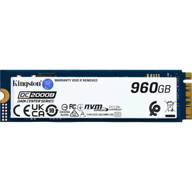 Kingston DC2000B 960 GB (PCIe 4.0 x4, NVMe, M.2 2280)