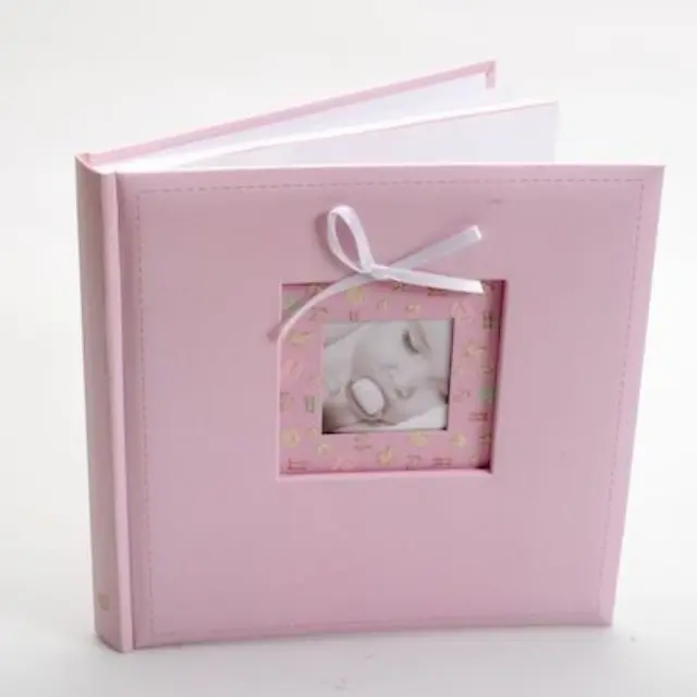 Αλμπουμ ροζ Ριζόχαρτο 24X24Cm 40 σελίδες COCCOLE