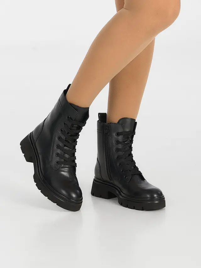 Gabor Μποτάκια Γυναικείο δέρμα Μαύρο GAB/71852 001-BLACK - 36 2