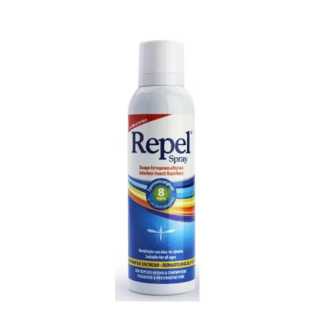 Uni-Pharma Repel Άοσμη Εντομοαπωθητική Λοσιόν σε Spray με Υαλουρονικό Κατάλληλη για Παιδιά 150ml 2