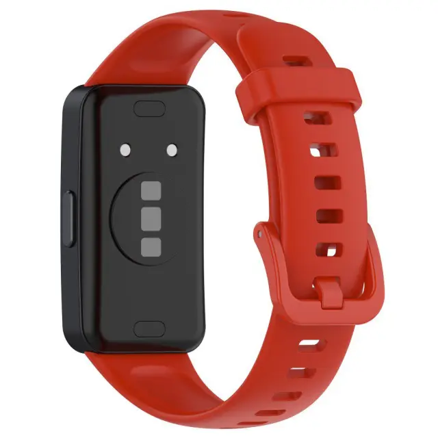 Ανταλλακτικό Λουράκι Σιλικόνης για Huawei Band 8/9/10 - Red OEM 2