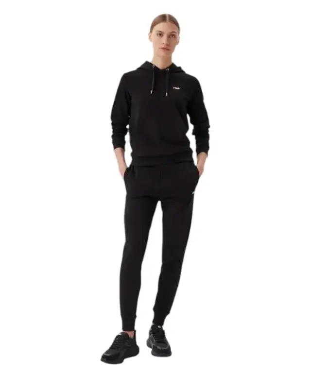 Fila - Γυναικεία Μπλούζα Με Κουκούλα Lierna FAW1054-80010 Μαύρο 2