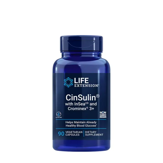 Life Extension CinSulin with InSea2 and Crominex 3+