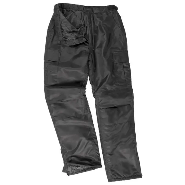 Mil-Tec US Black MA1 Thermal Pants-Παντελόνι Ισοθερμικό για Εργασία-Τακτική Χρήση - 01-Black-Μαύρο 3
