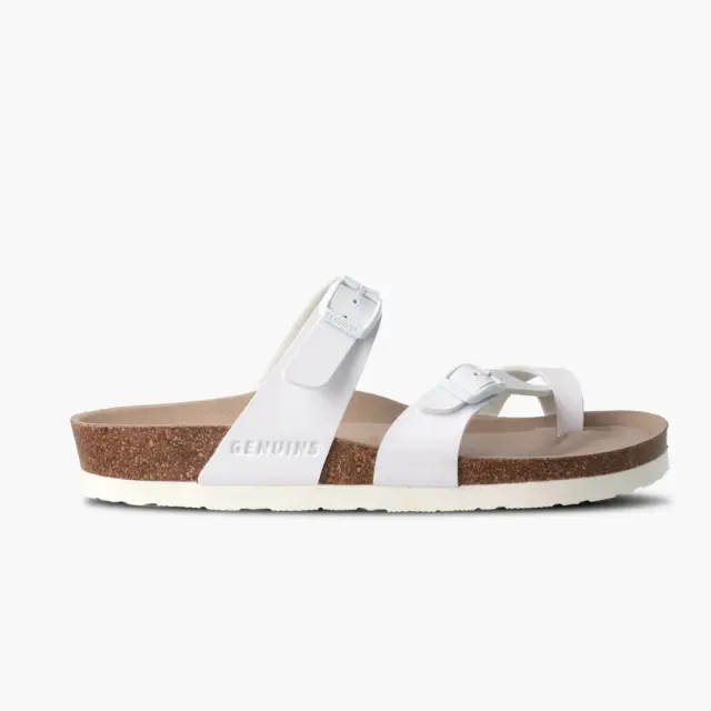Genuins Πέδιλα Γυναικείο HT Άσπρο GEN/DUBLIN VEGAN G104378 WHITE
