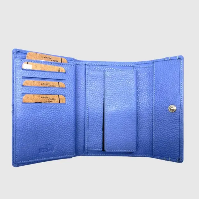Δερμάτινο πορτοφόλι lavor 1-6157 Γαλαζιο - ONESIZE 3