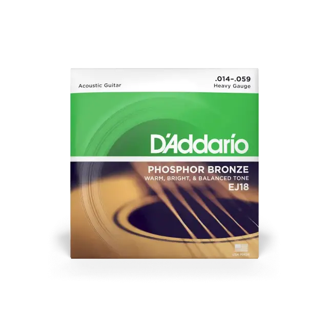 D'Addario EJ18 Phosphor Bronze Χορδές Ακουστικής Κιθάρας 14 - 59