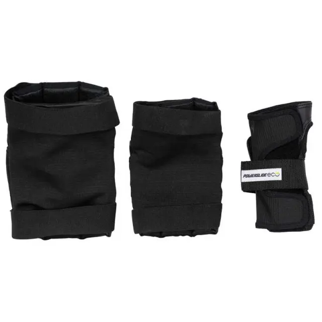 POWERSLIDE Standard Eco Pads/Προστατευτικά Μαύρο 3