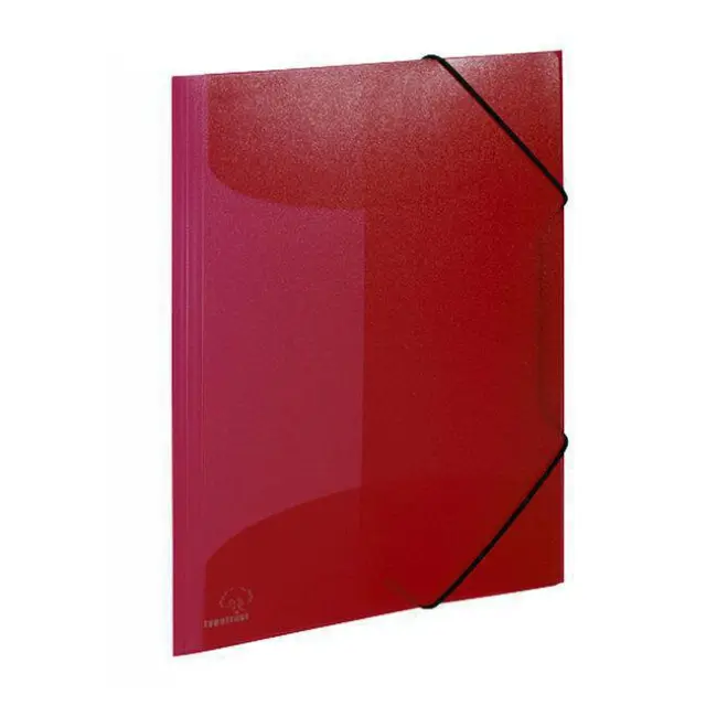Typotrust Φάκελος PP Λάστιχο 23x32 Ημιδιάφανο Μπορντώ (FP16500-19)