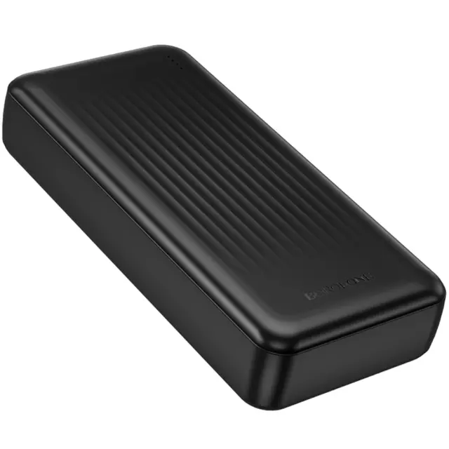 Power Bank Borofone BJ78A 20000mAh 5V/2A με 4 Θύρες 1xUSB-C, 2xUSB-A, 1xMicroUSB και LED Ένδειξη Μπαταρίας Μαύρο 3