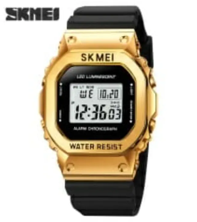 Ψηφιακό ρολόι χειρός – Skmei - 1851 - 018513 - Gold 2