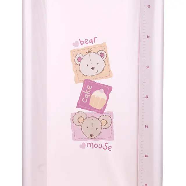 Lorelli Σκληρή Αλλαξιέρα Bears από Ύφασμα Pink 50x80cm 1013015 2