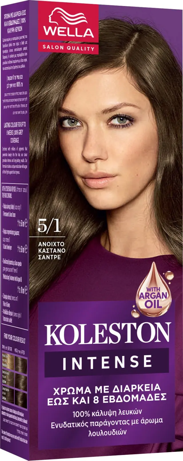 Wella Koleston Mini Kit Ημιμόνιμη Βαφή Μαλλιών - 5/1