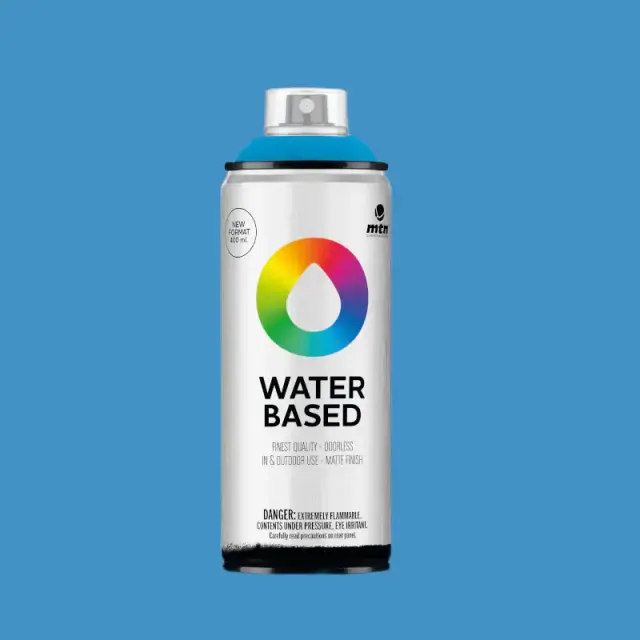MTN Waterbased Spray Paint 400ml WB4 RV-69 Dream Blue