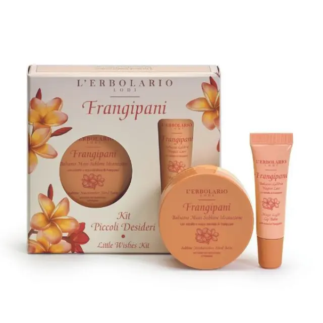 L' Erbolario Frangipani Kit Piccoli Desideri Σετ Περιποίησης