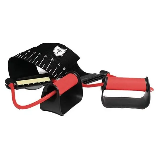 LT-671 Λάστιχο Γυμναστικής Σωληνωτό με Λαβές Μαύρο