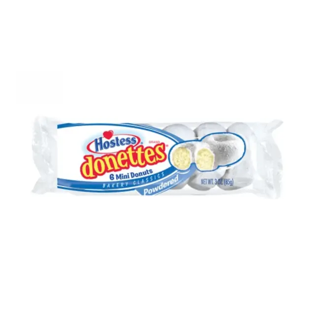 Hostess Mini Donettes 6pk Powdered Sugar 85gr