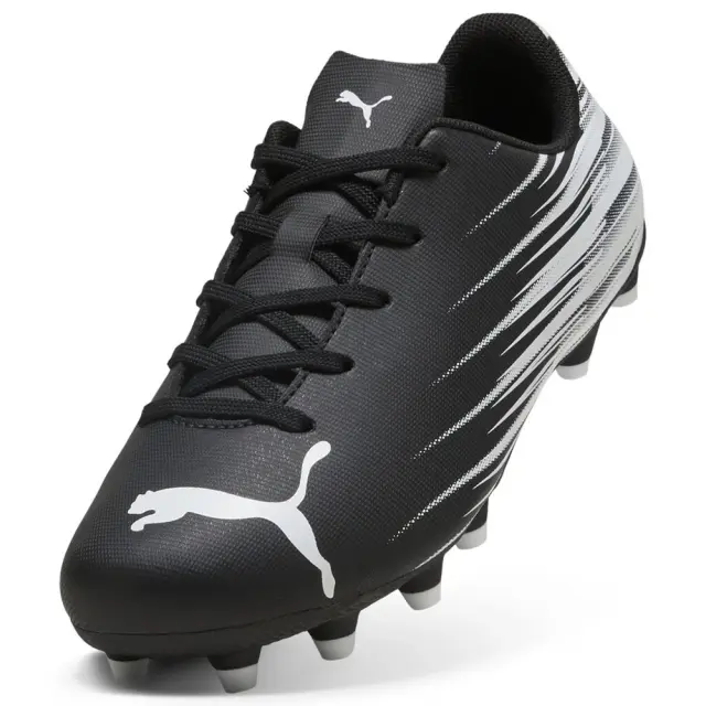 Puma Attacanto II FG AG Jr (108496-01) - Λευκό-Μαύρο 2