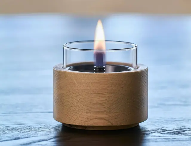 Επιτραπέζια Εστία Φωτιάς Lotus 10 Tenderflame με διάρκεια καύσης 4 - 5 ώρες, χωρητικότητα δεξαμενής 150ml και διαστάσεις 10x8.5cm - Natural TF-600330